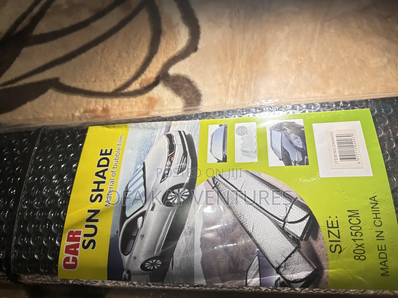 Car Interior Wind Screen Cover