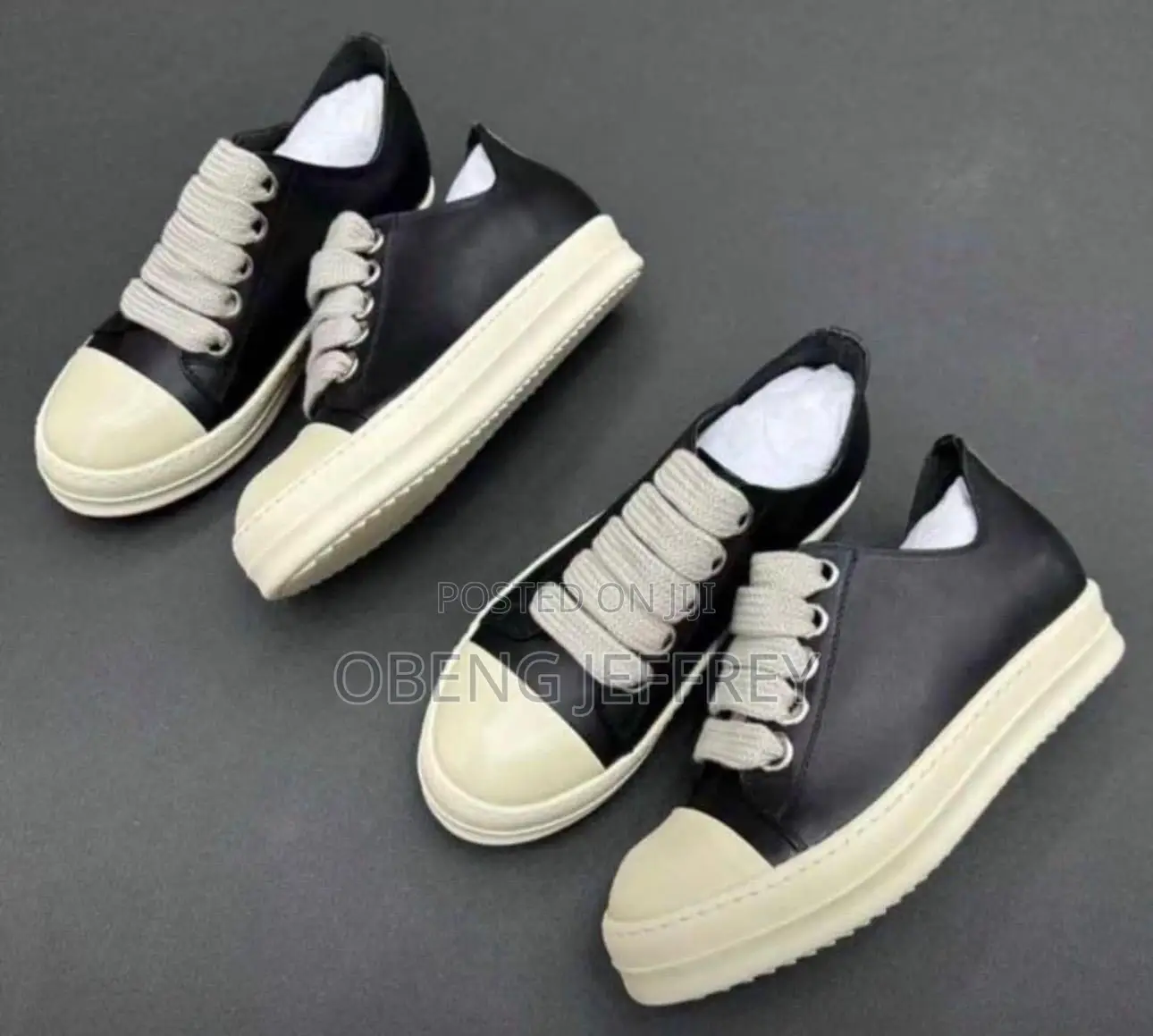 Original Rick Owen’S Black/White Low