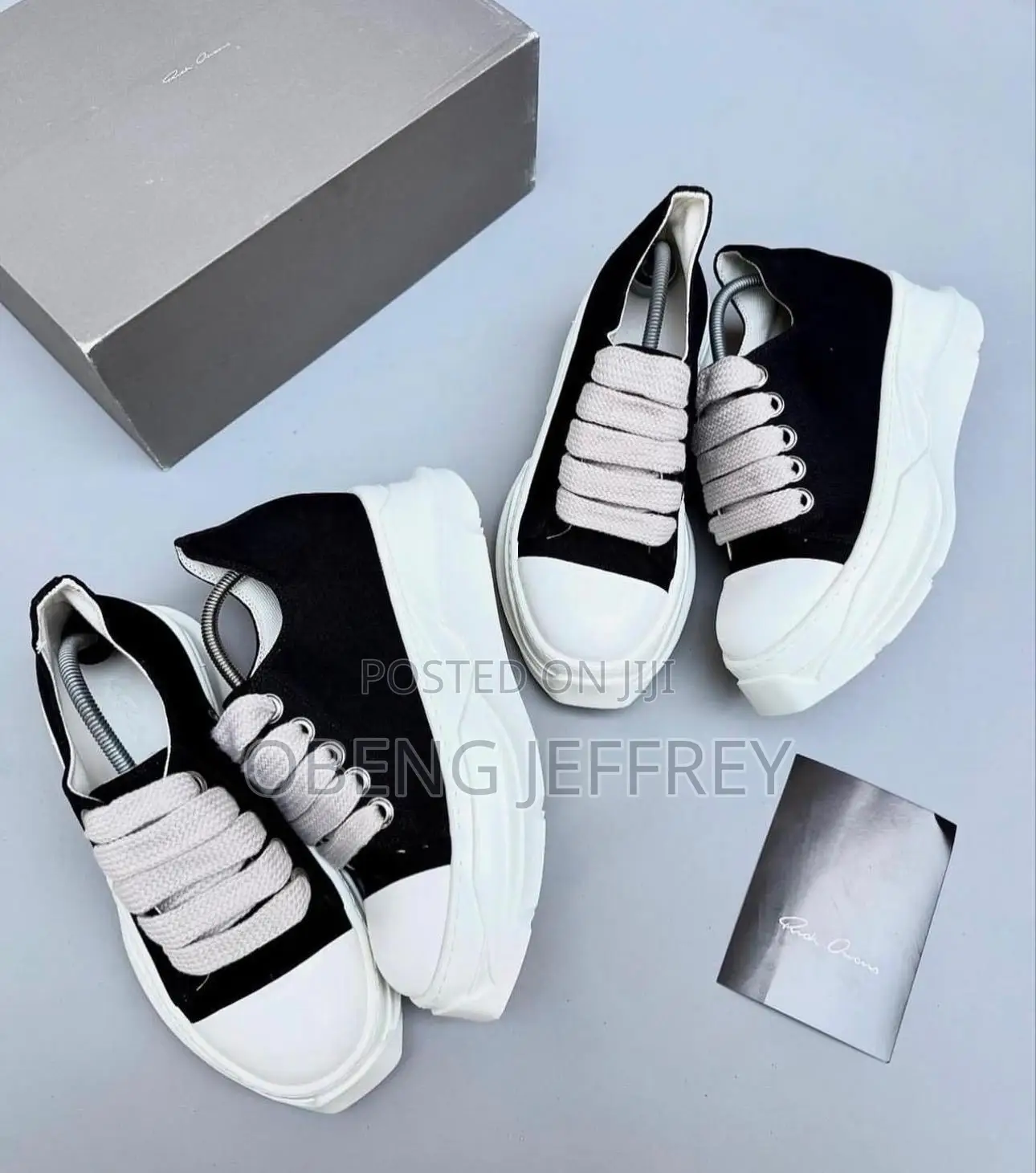 Original Rick Owen’S Black/White Low