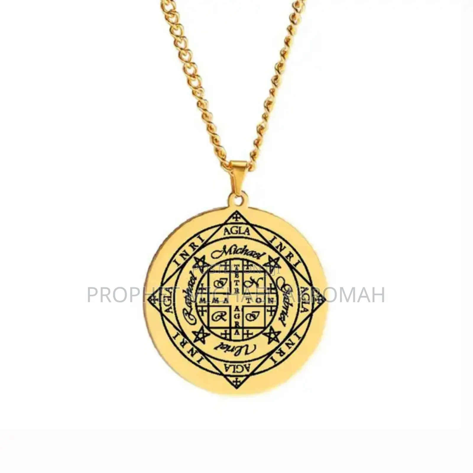 Wealth and Fortune Seal Amulet Necklace