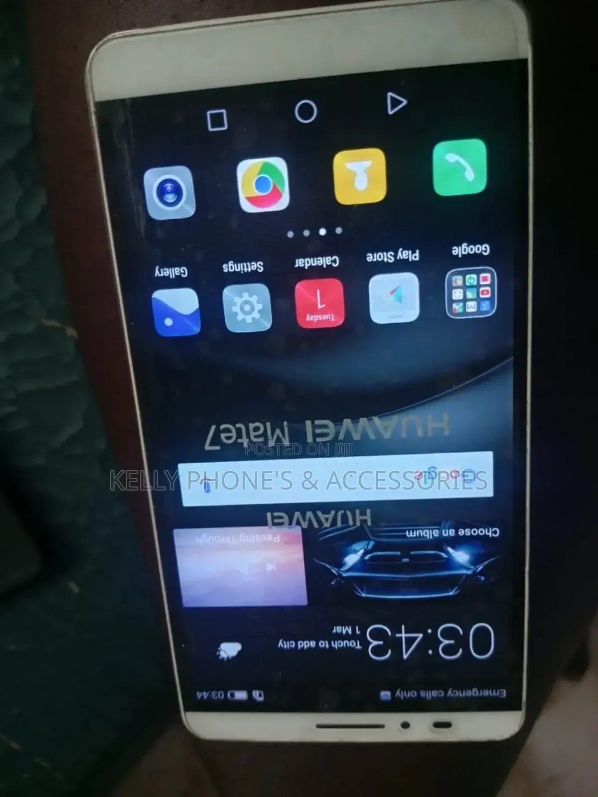 Huawei Ascend Mate7 Monarch 64 GB Silver