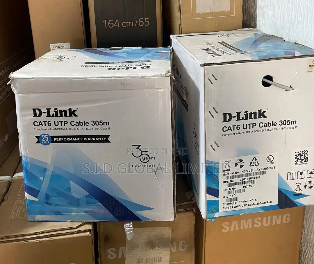 Future-proof Your Office With D-link 305m Cat6 Cable