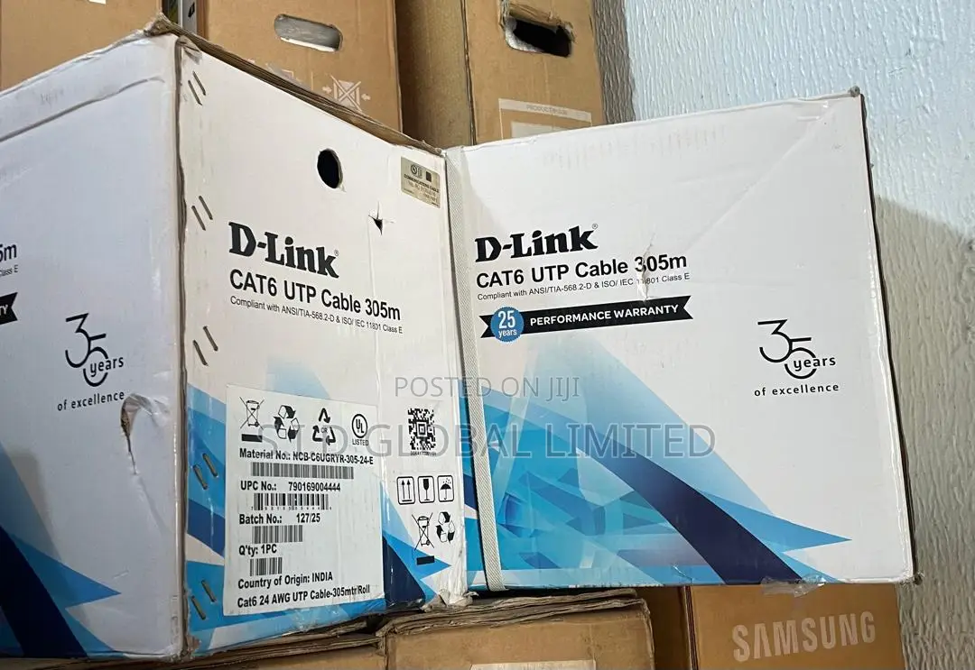 Install Like A Pro: D-link 305m Cat6 (Easy-pull/305m)