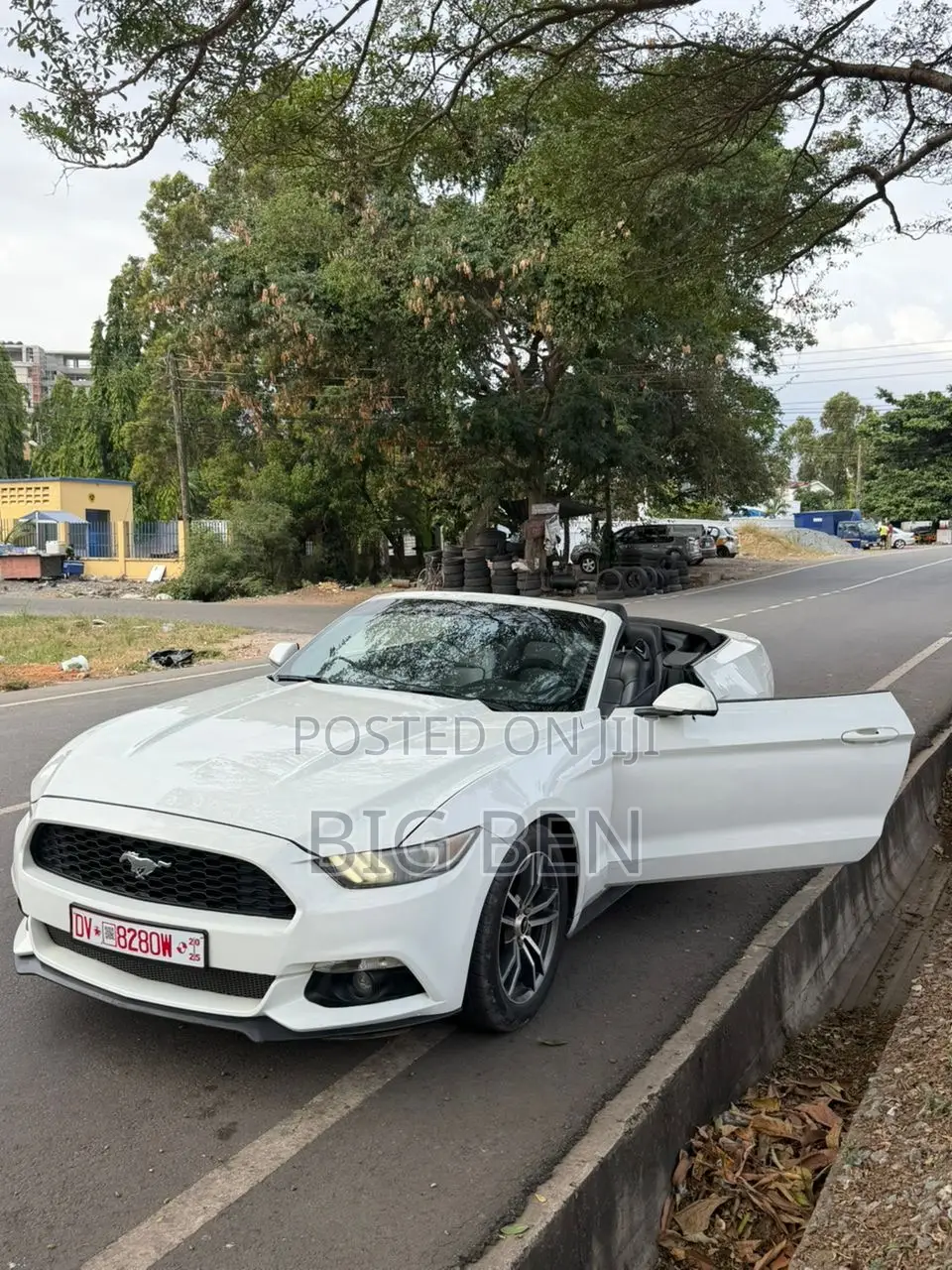 Ford Mustang EcoBoost Convertible 2018 White