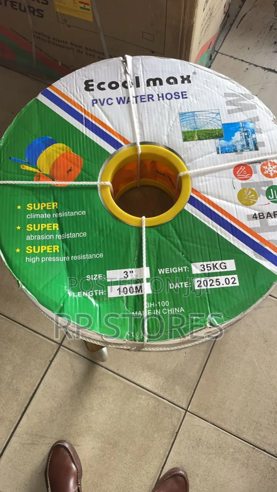 Ecoolmax 3"Inches Hose Outlet 100m