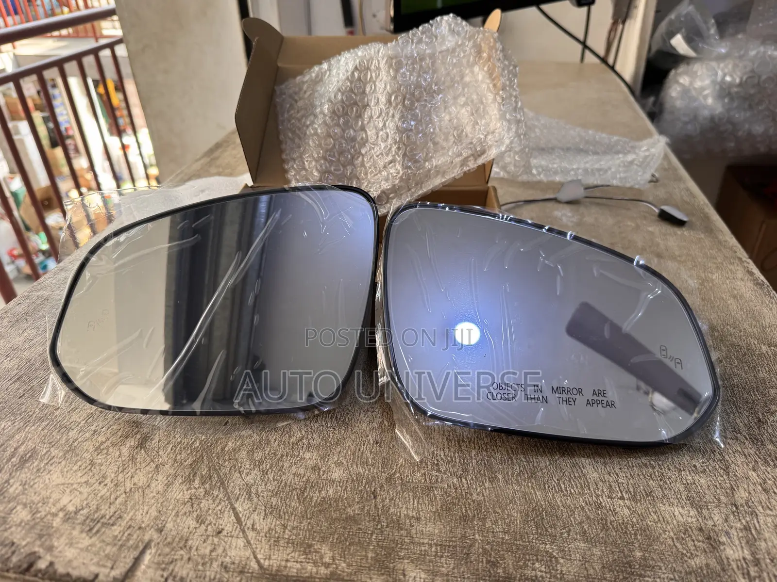 Toyota Highlander 2014 To 2023 Mirror Glass With Sensor Available