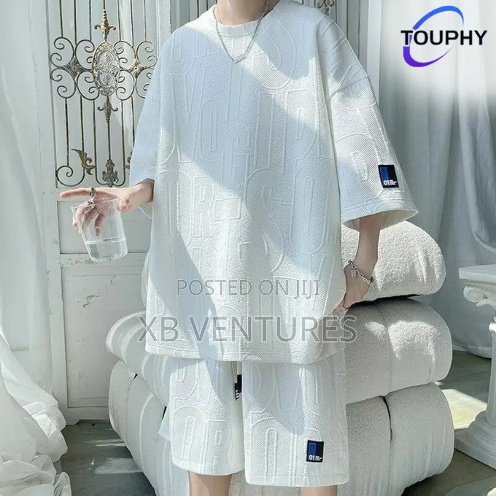 Touphy Short Sleeve T-Shirt Shorts