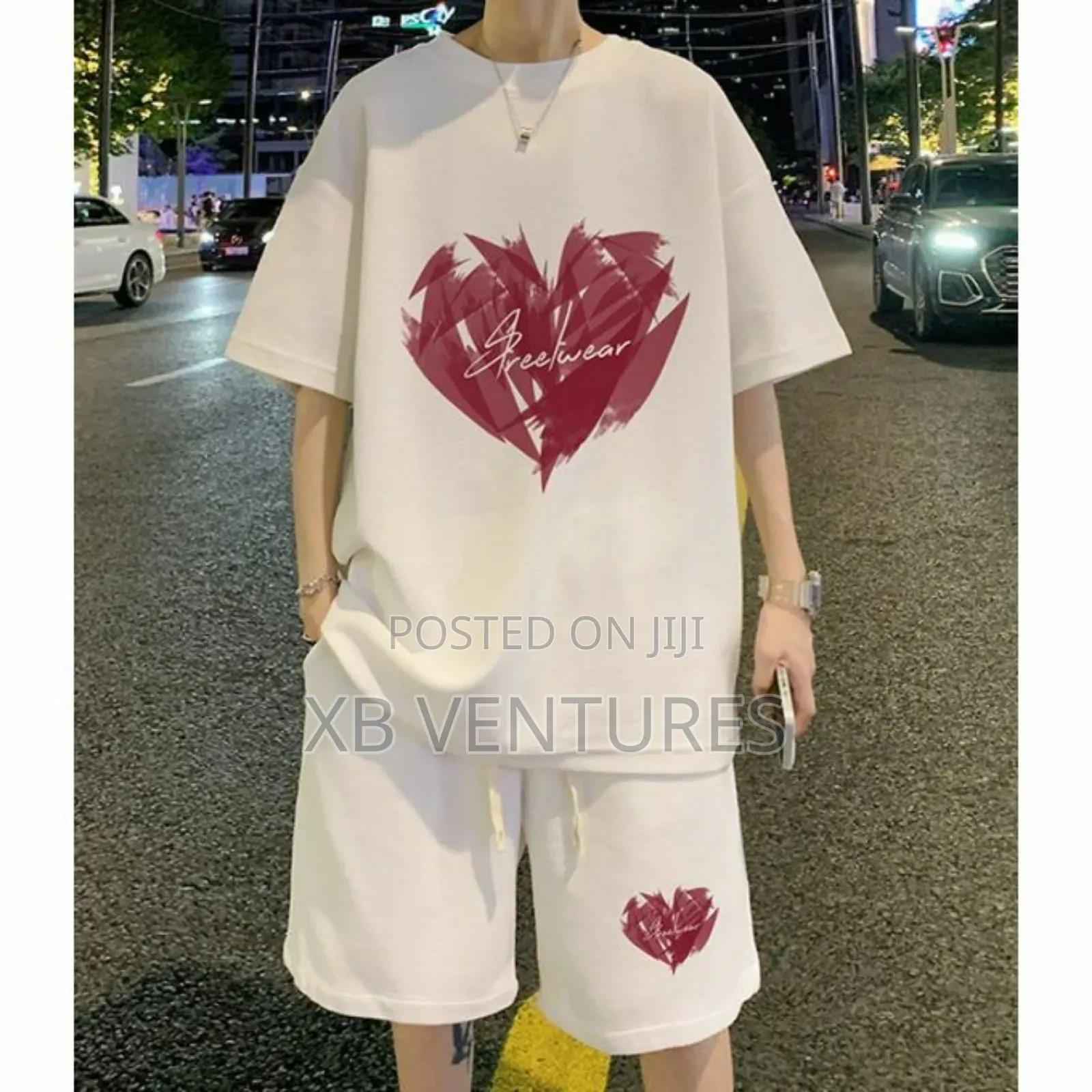 Touphy Short Sleeve T-Shirt Shorts