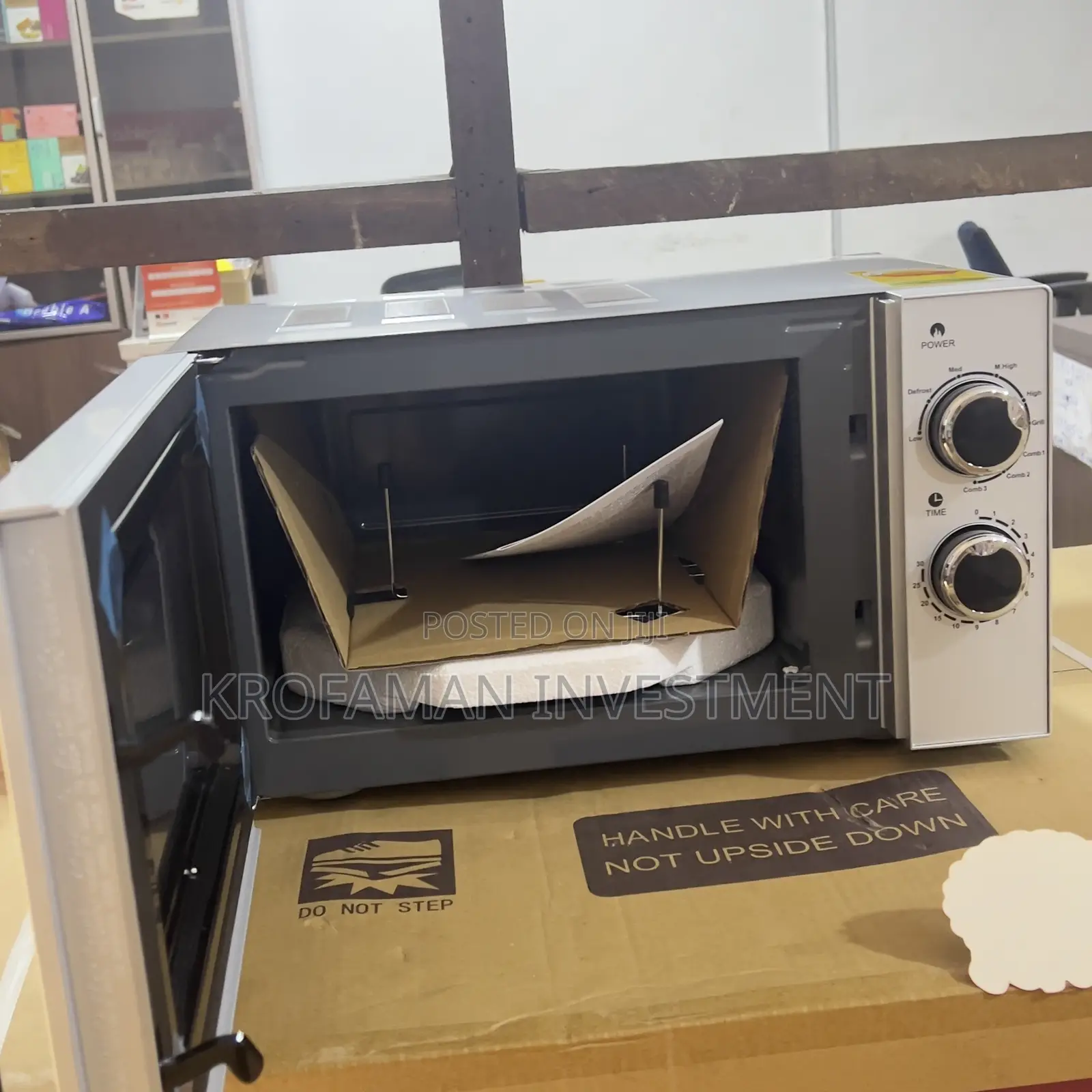 Legacy 20l Microwave Oven With Grill Silver