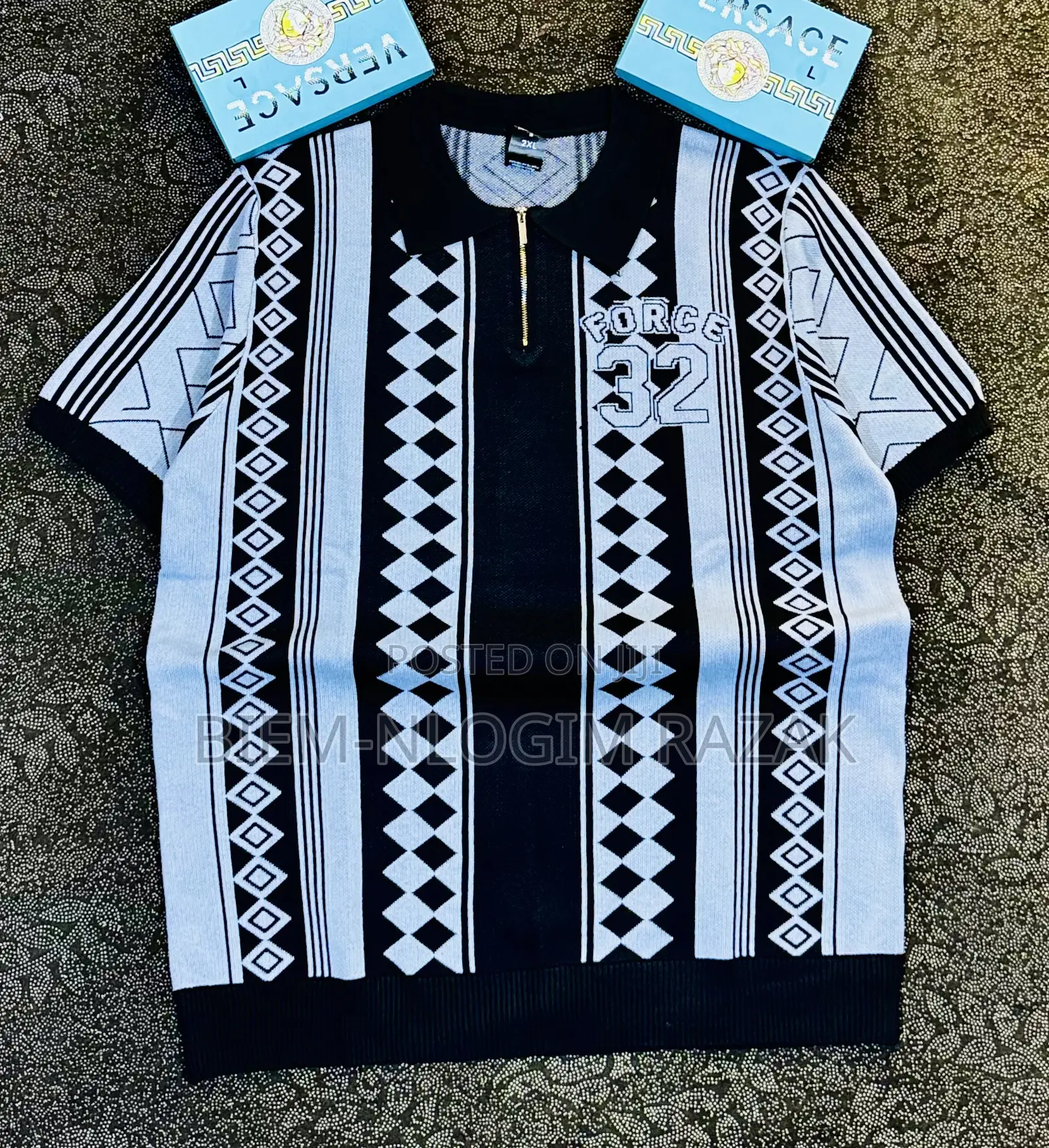 Topmost Quality Turkish Casual Zip Sweater Club Tops Available in Stoc
