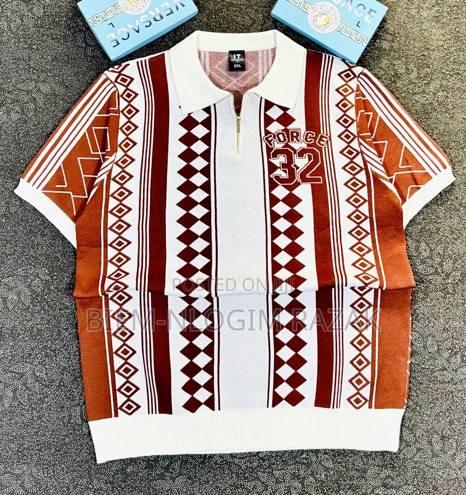 Topmost Quality Turkish Casual Zip Sweater Club Tops Available in Stoc