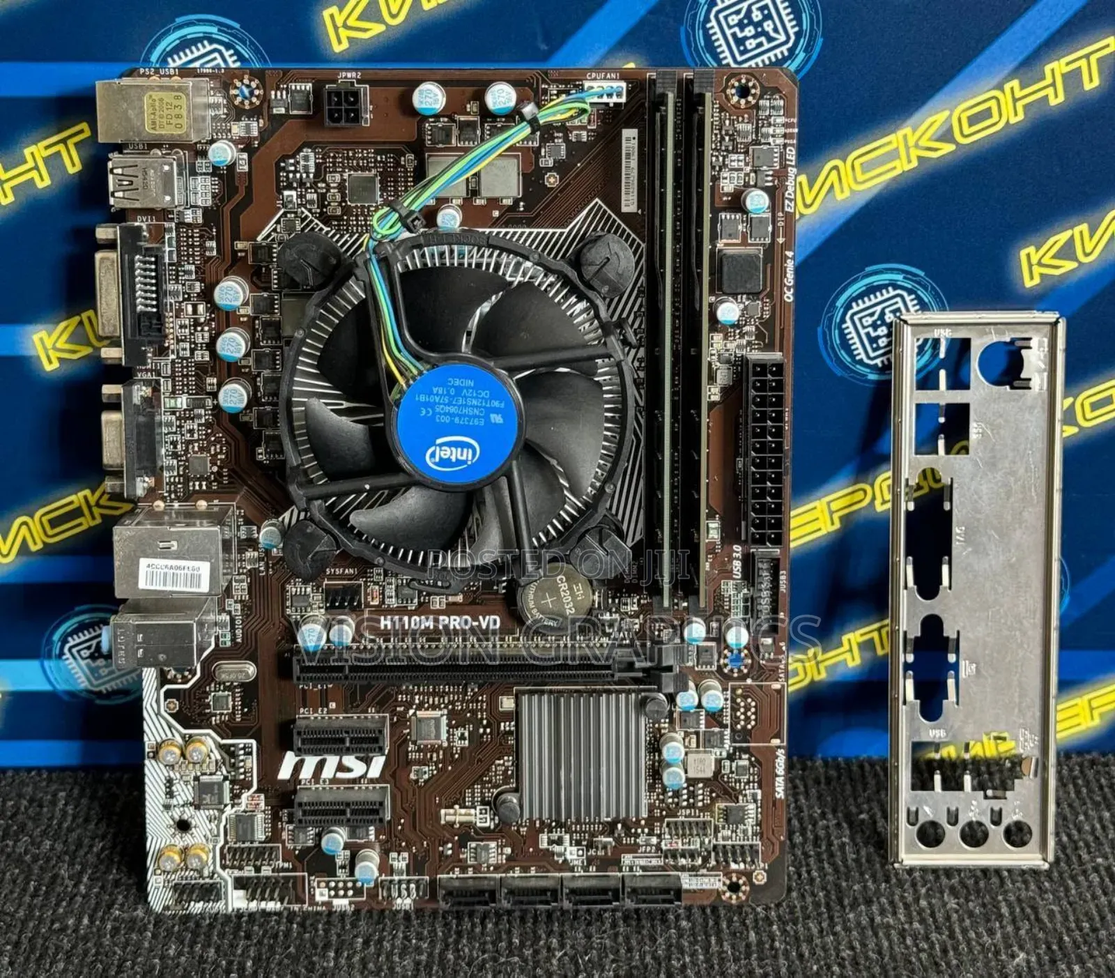 Msi H110m Pro-Vd Motherboard With I5 6500 6thgen