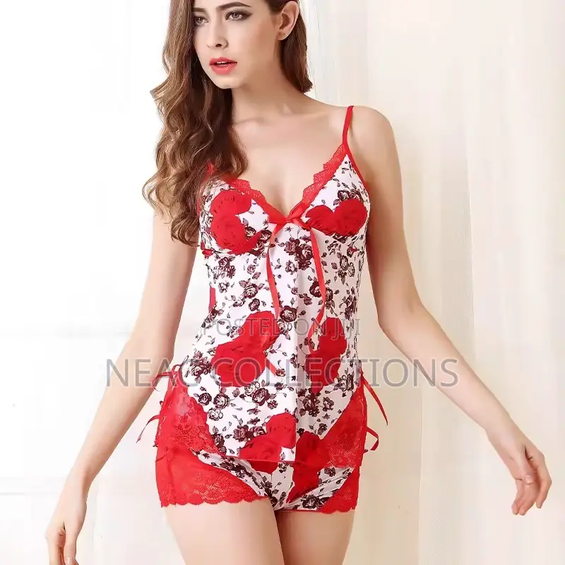 Sexy Lace Print Pajamas