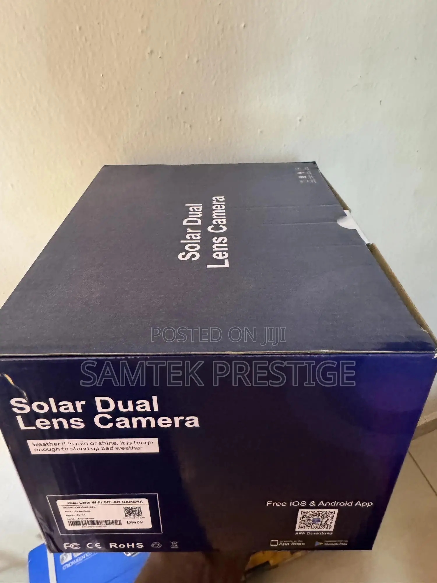 Solar Dual CCTV Camera