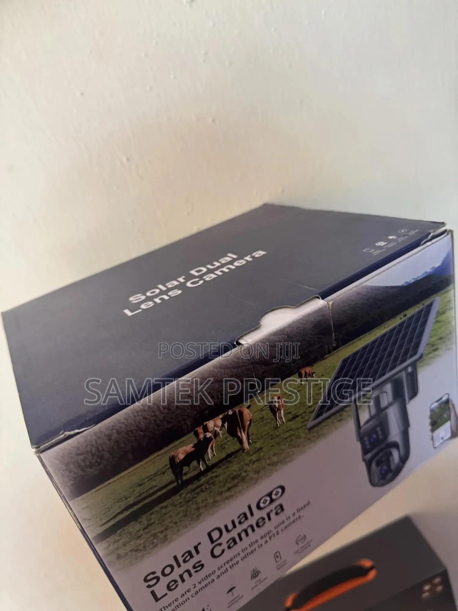 Solar Dual CCTV Camera