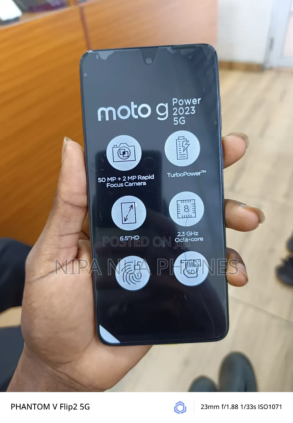 New Motorola Moto G Power (2022) 128 GB Black