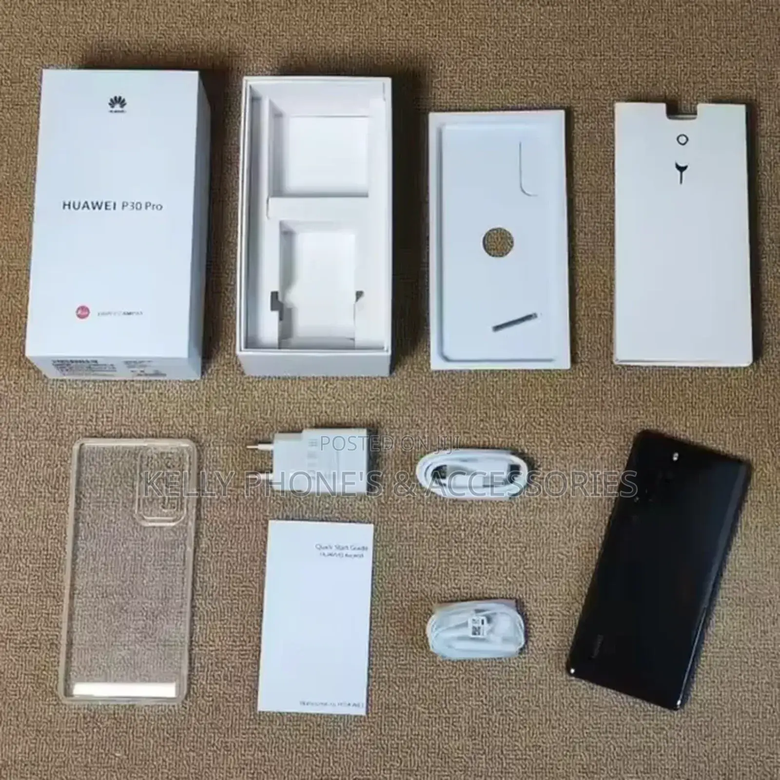 New Huawei P30 Pro 256 GB Black