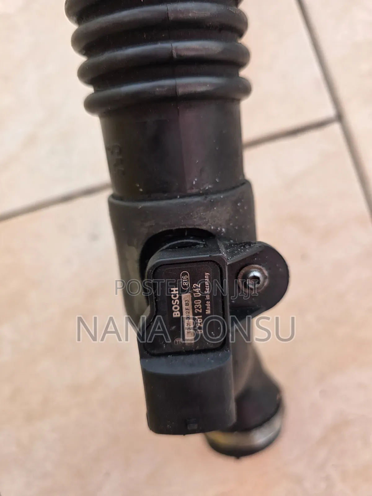 Chevrolet Cruze Airflow Tube With Sensor