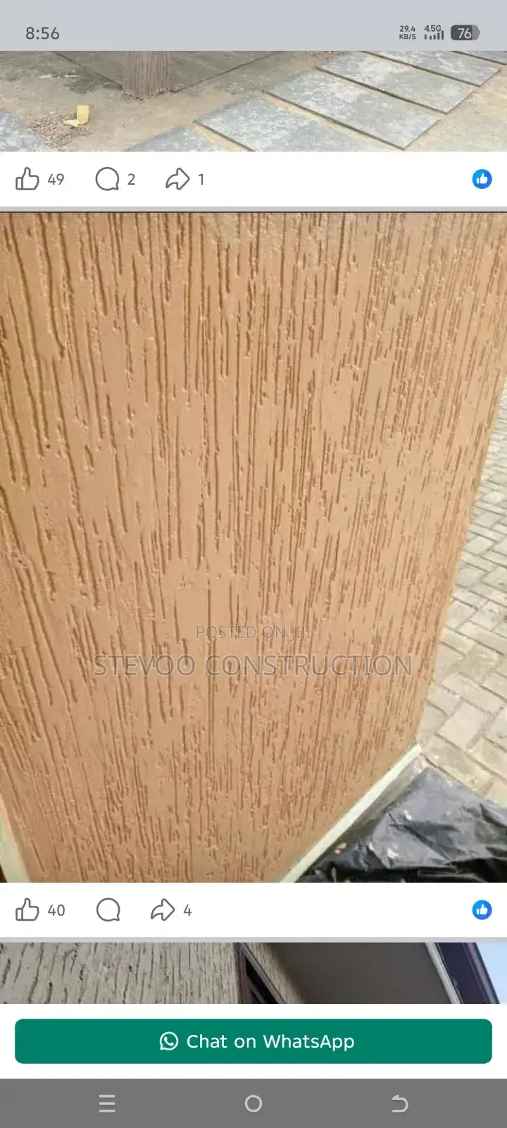 We Are Into Building and Construction House Painting Skimming Dampness