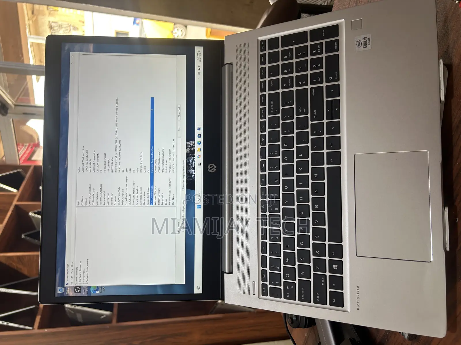 Laptop HP ProBook 450 G7 16GB Intel Core i5 SSD 256GB