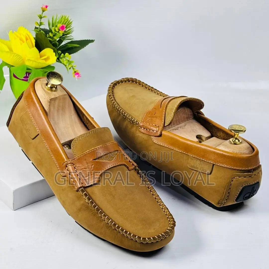 Calvin Klein Khaki Color Loafers