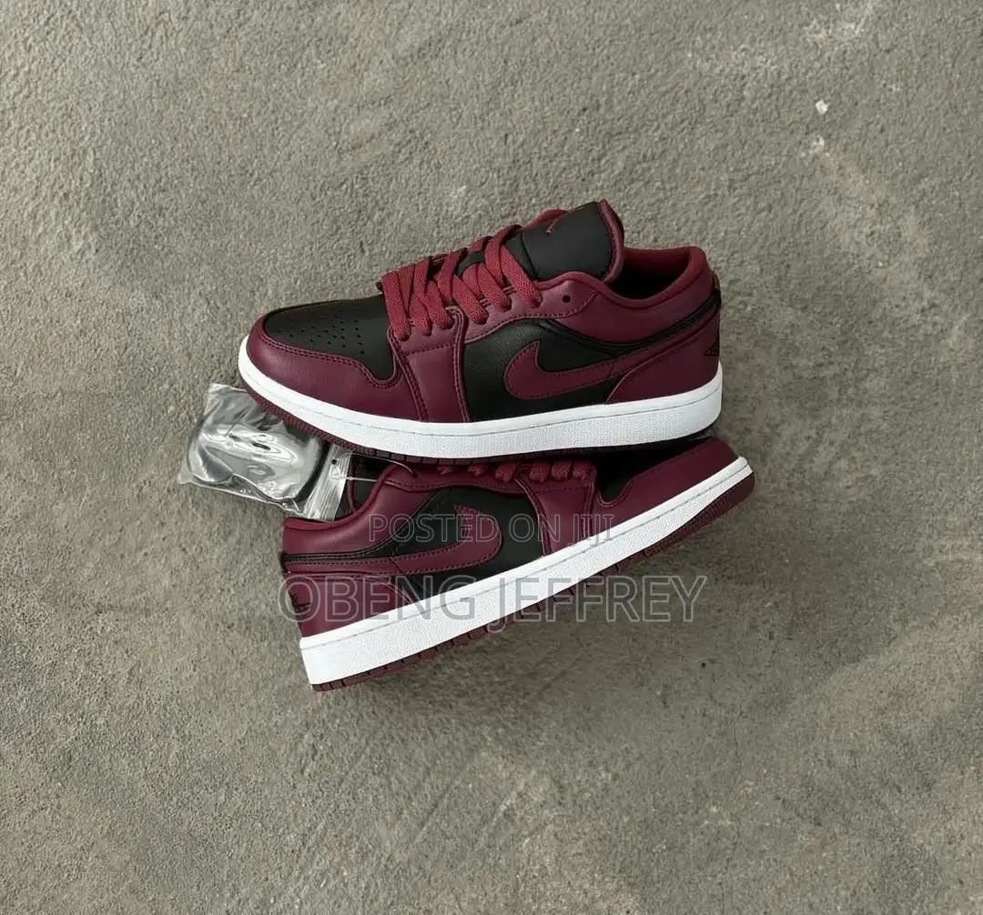 Original Nike Jordan 1 Low Dark Beetroot