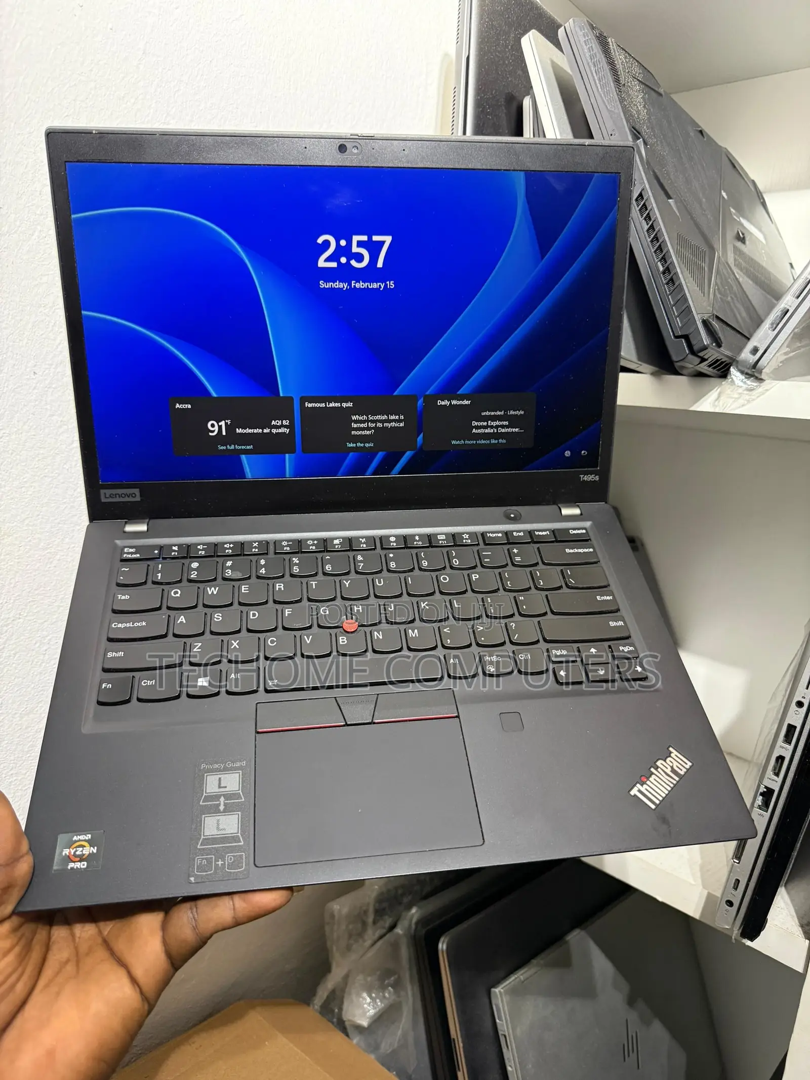 Laptop Lenovo ThinkPad T495s 16GB AMD Ryzen 7 SSD 256GB