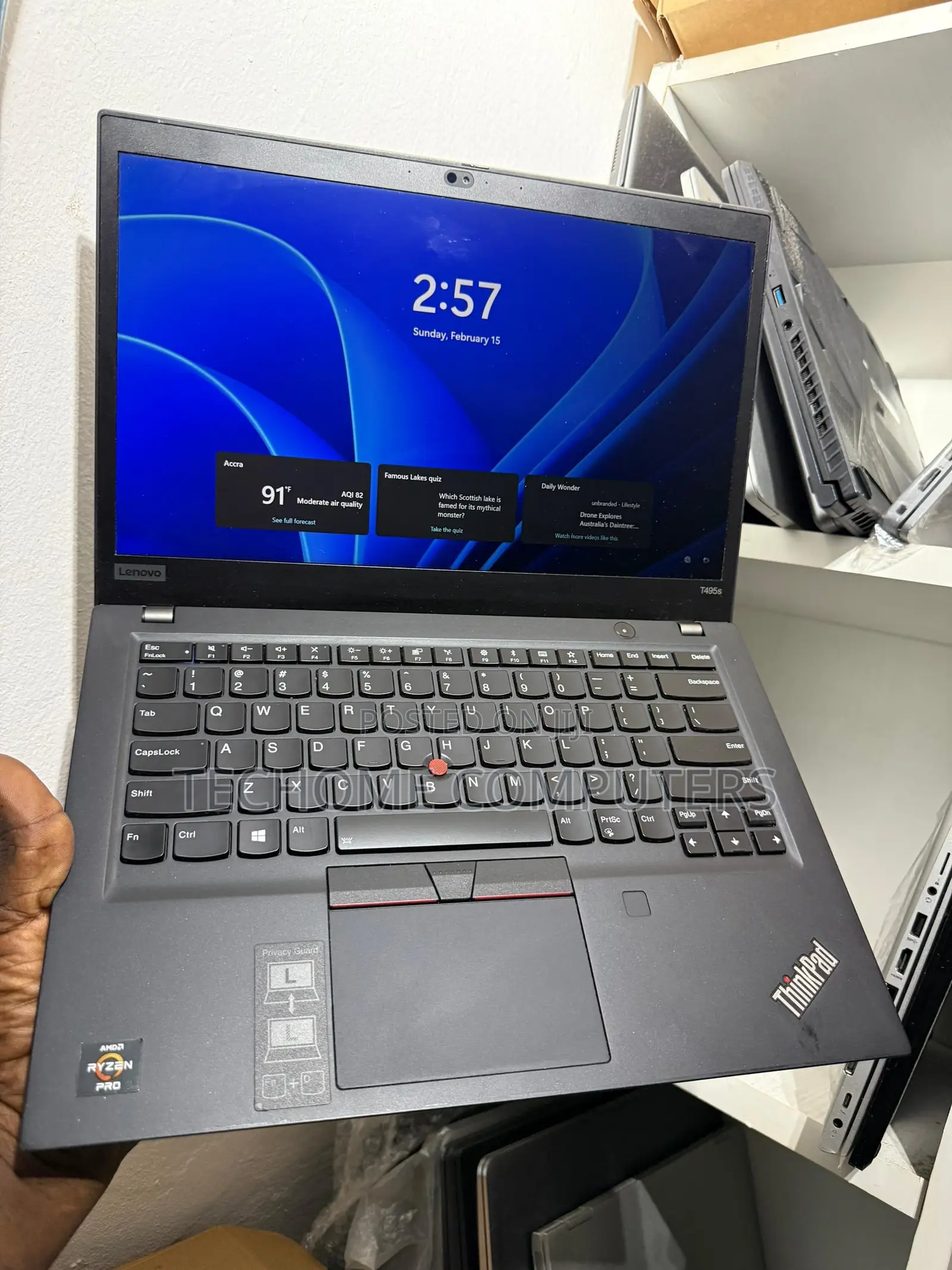 Laptop Lenovo ThinkPad T495s 16GB AMD Ryzen 7 SSD 256GB