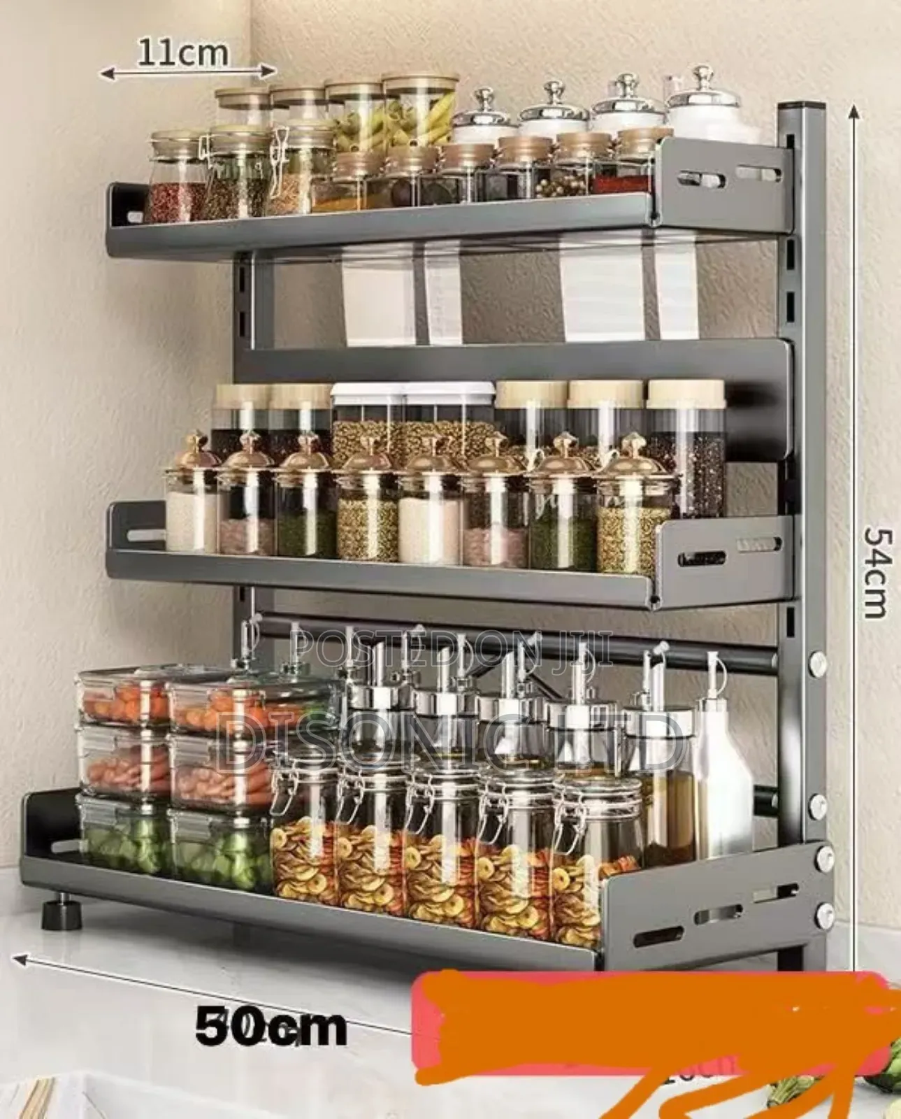 Bottles Spices Rack