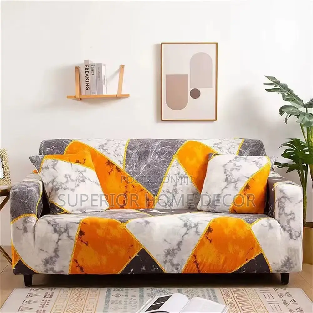 Elastic Sofa Cover ( 3 in 1 Cover )