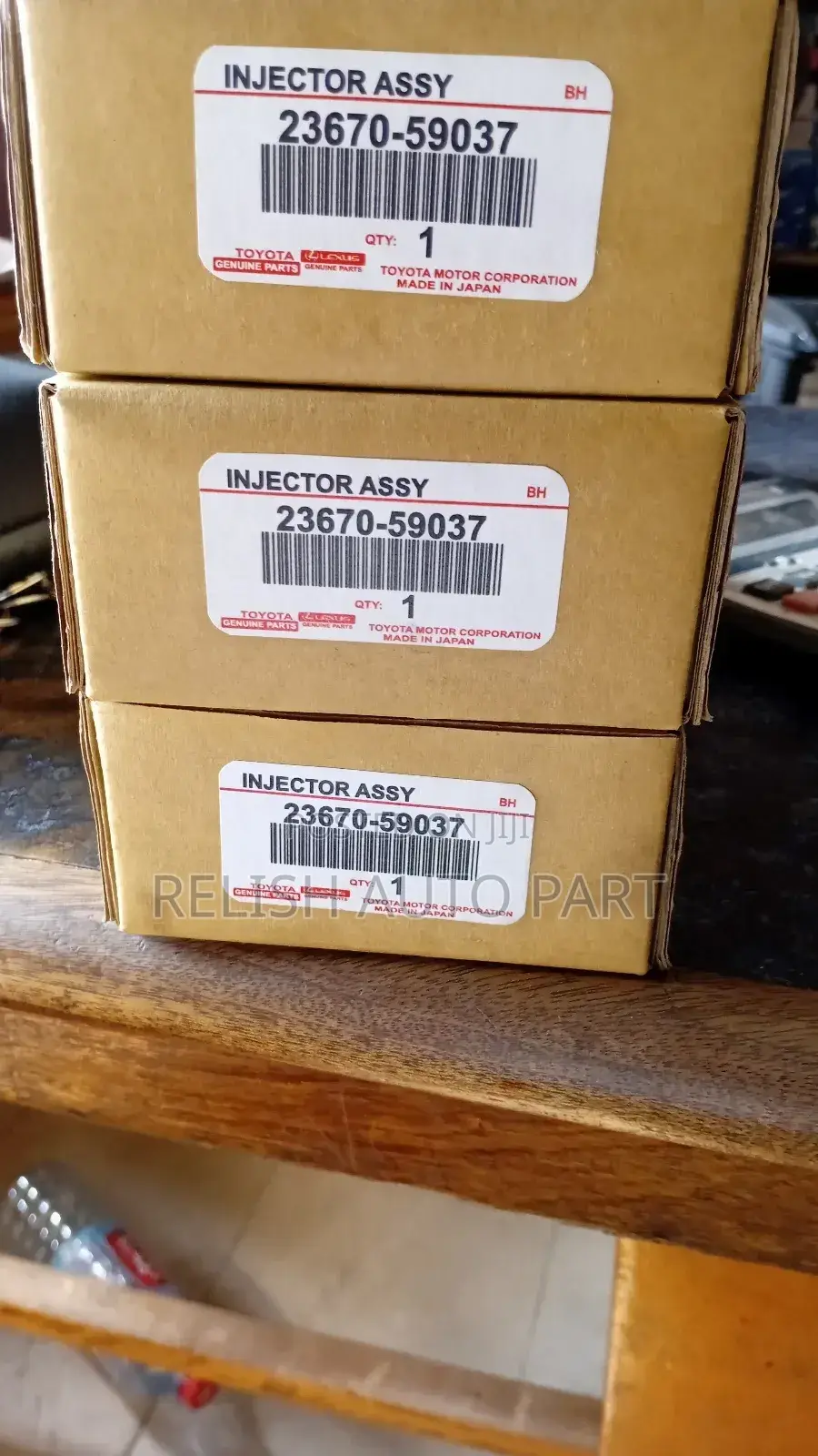 Original Fuel Injector for 1vd Diesel Engines, Land Cruiser 200 Series