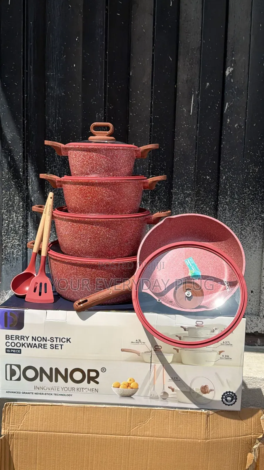 Berry Non Stick Cookware Set