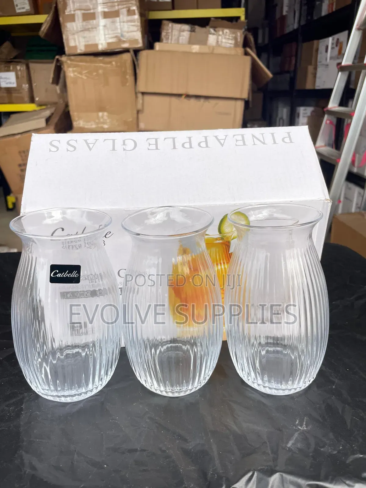 500ml Pineapple Glass
