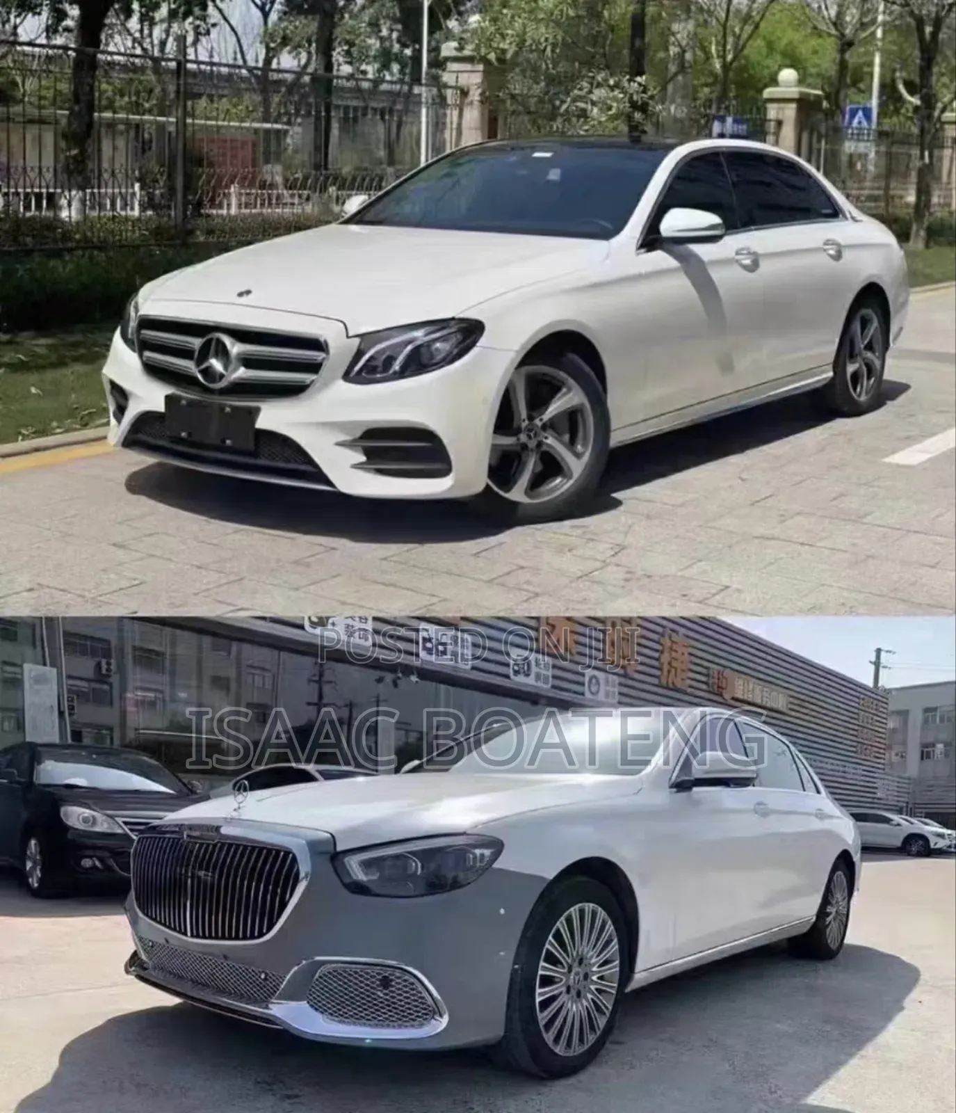 Mercedes Benz W213 E300 2017 Upgraded Kit to E350 2023 Maybach