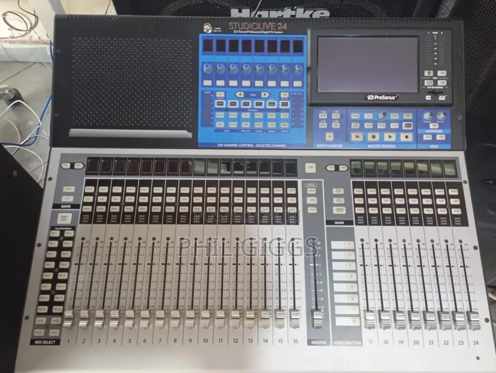 Presonus Studiolive 24 Channel Mixer Board