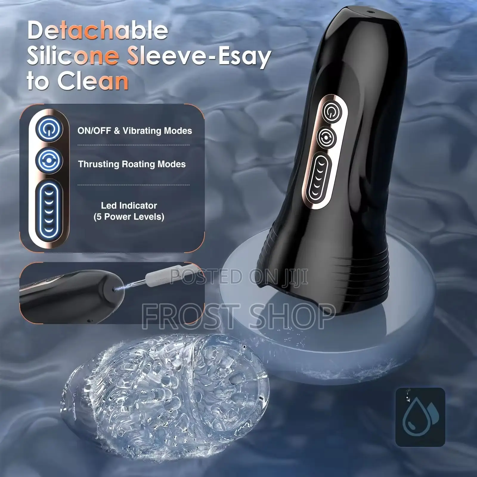Men’S Automatic Stroker Tpe Silicone Automatic Male Masturbator