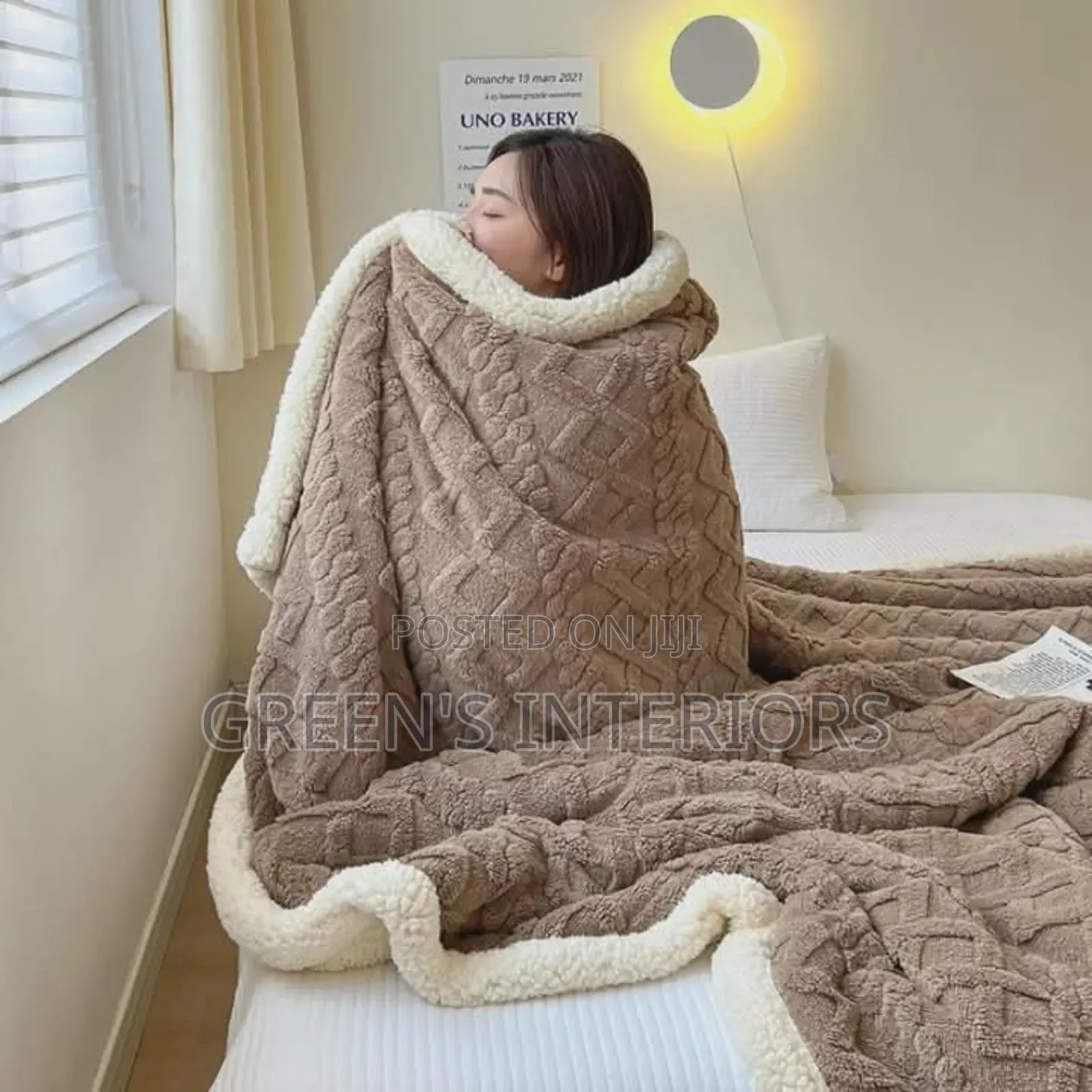 Two Sided Blanket Available