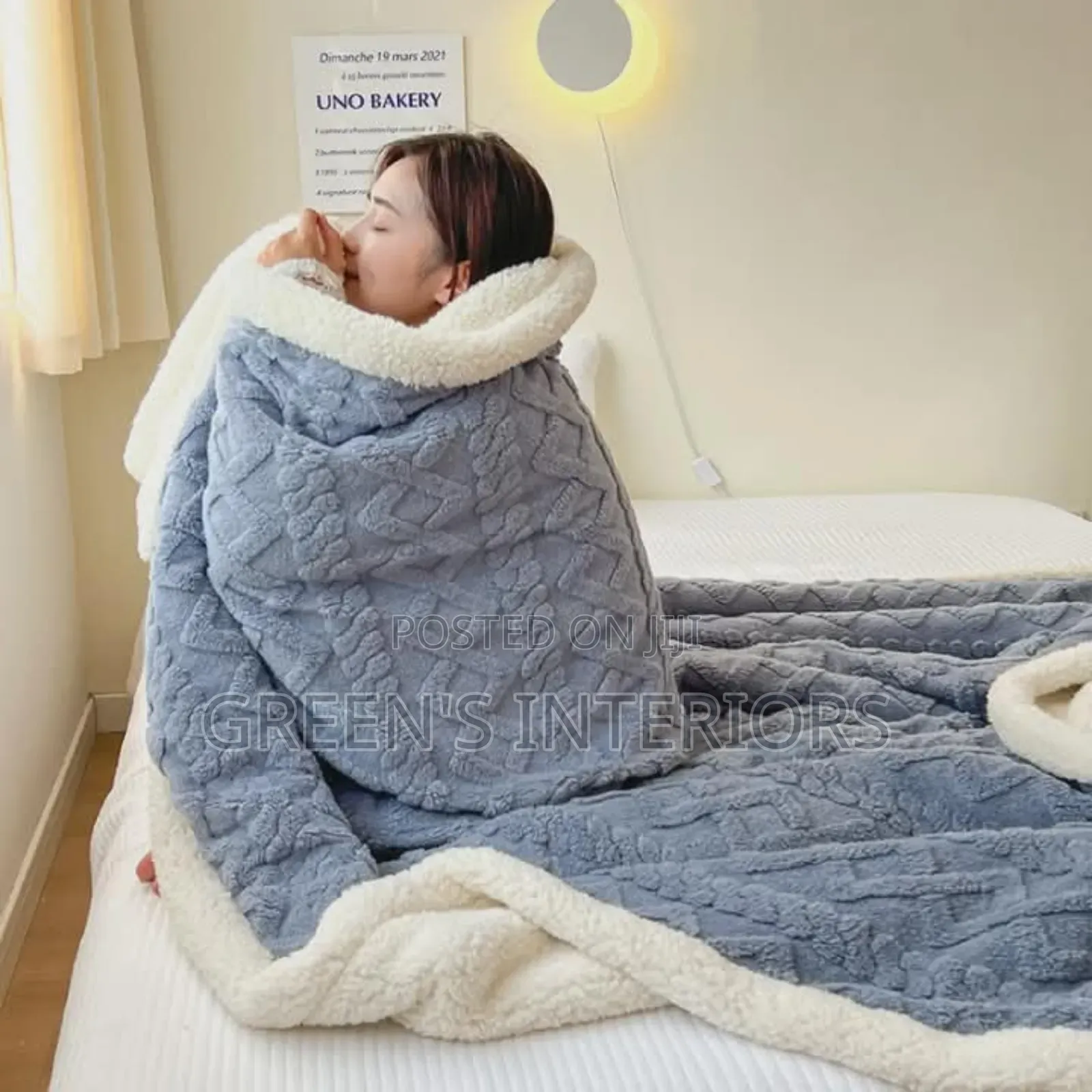 Two Sided Blanket Available