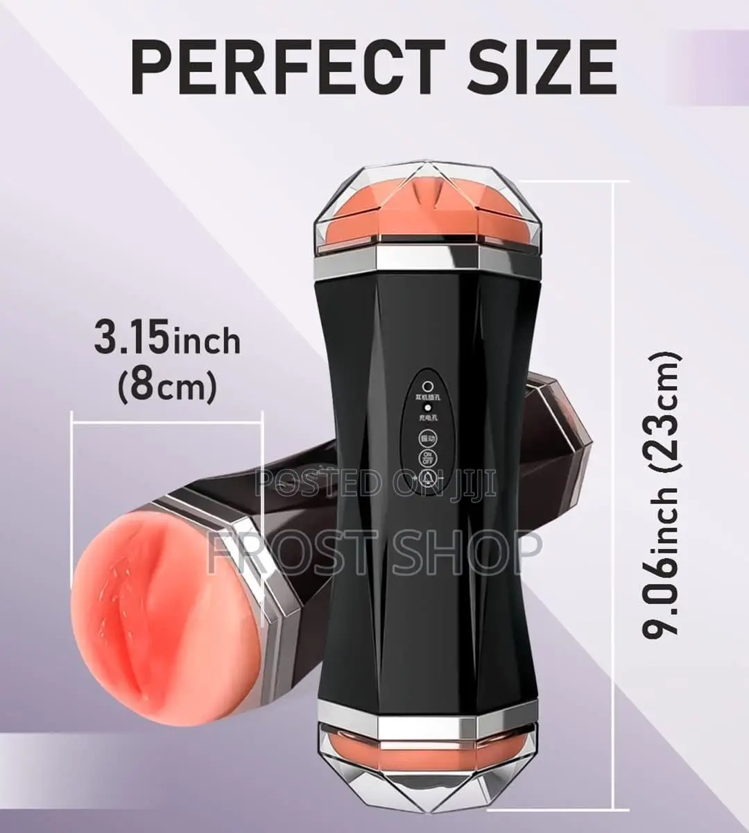 Male Deep Throat Lip Sucking Artificial Vagina Toy