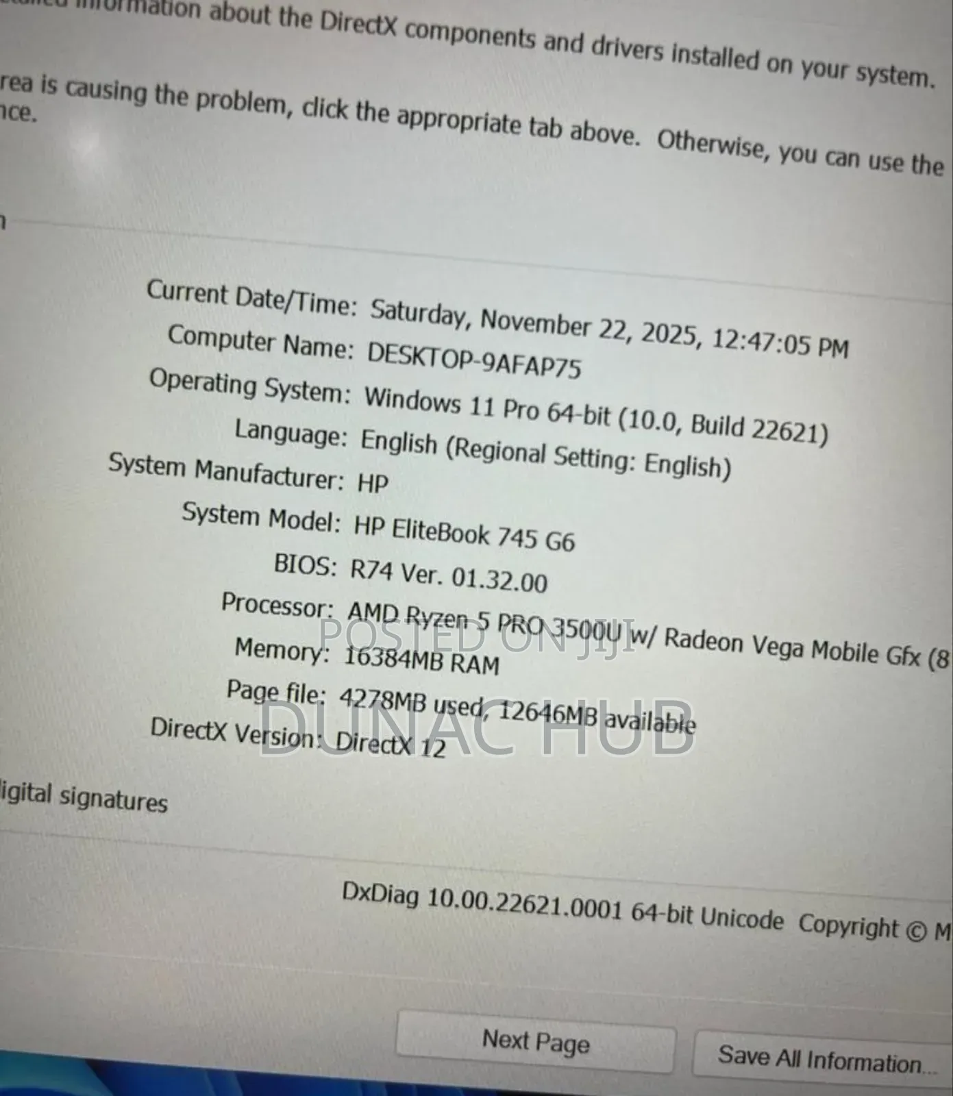 Laptop HP EliteBook 745 G6 16GB AMD Ryzen 5 SSD 256GB