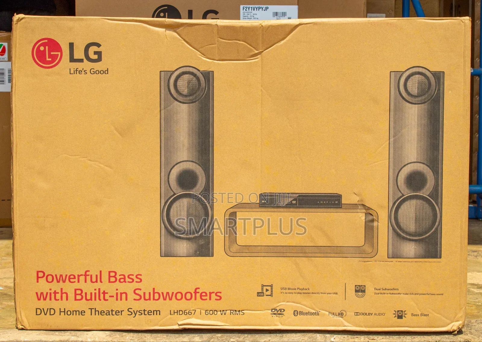 Original Lg 600-Watt 4.2ch Home Theatre System Lhd667
