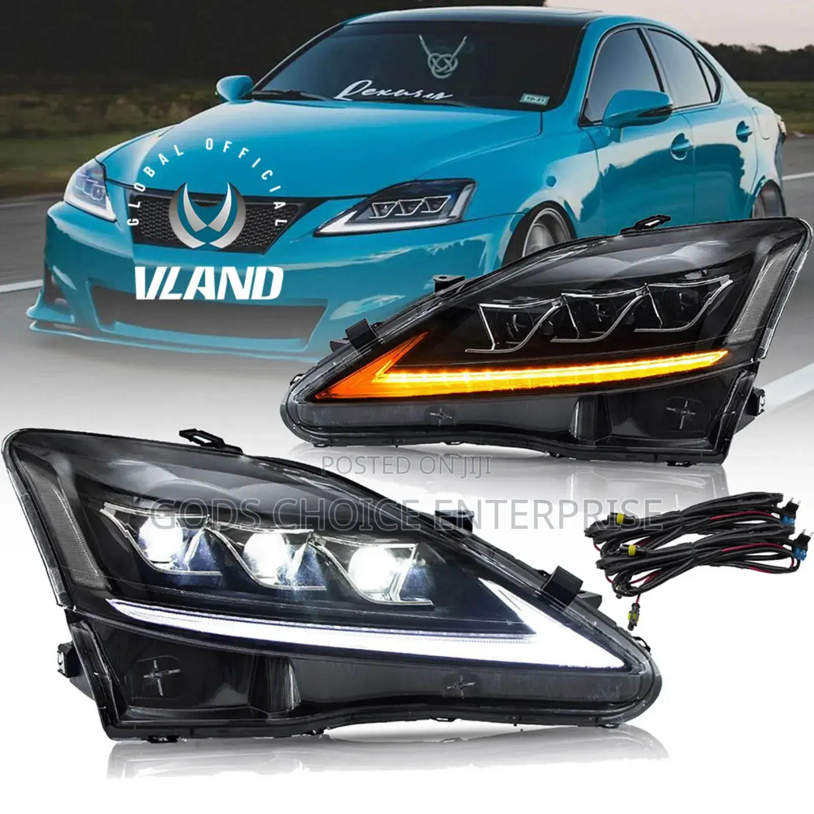 Headlight Lexus Is250-Is300 2006-2015 Led