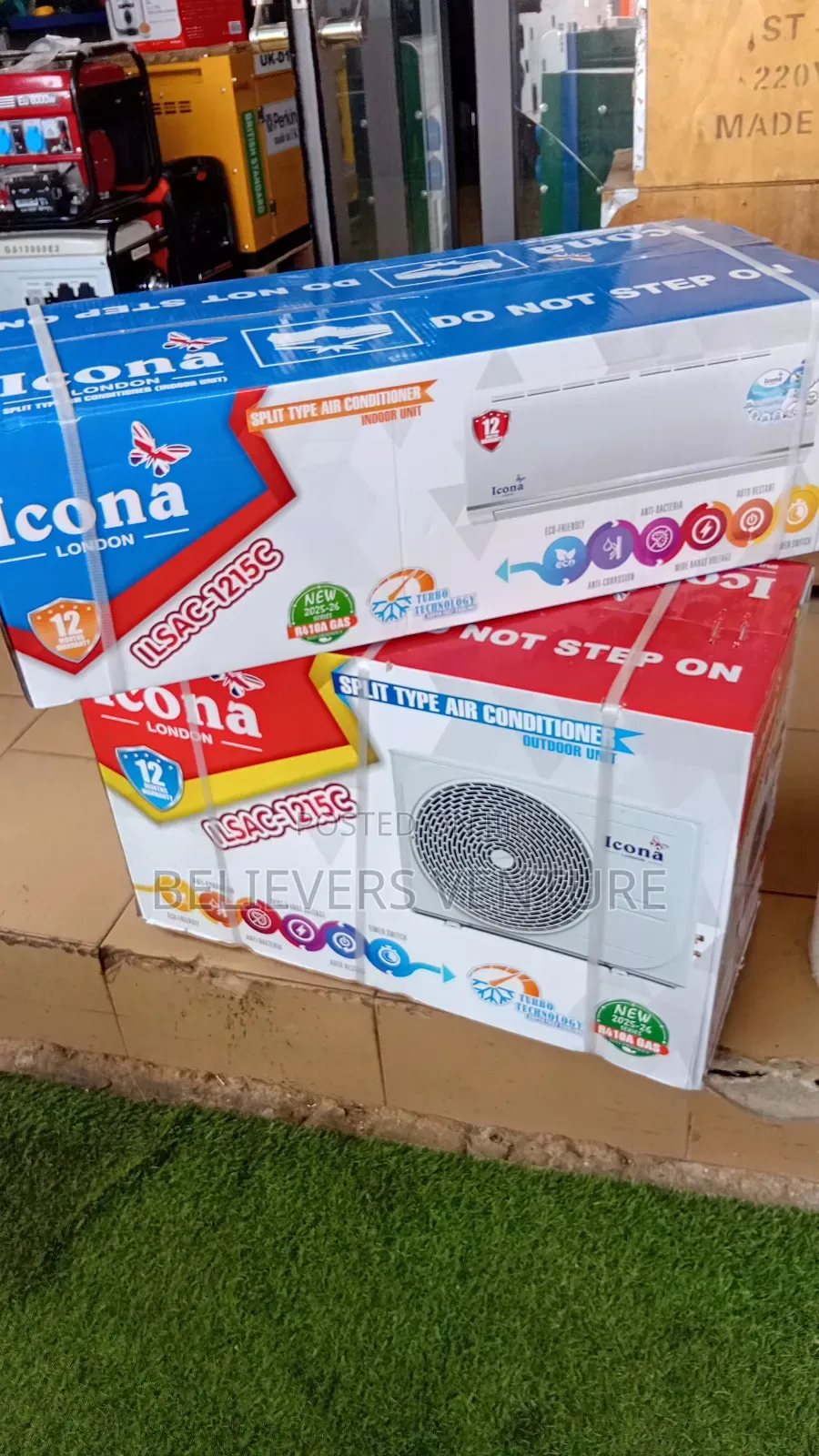 Icona 1.5hp Air Conditioner – Strong Performance 1.5hp Ac
