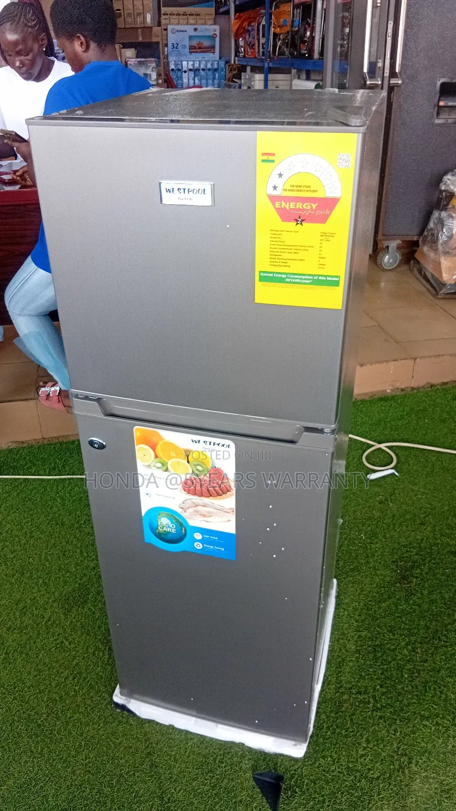 Westpool Double-Door Fridge 136l – Fresh Food Guaranteed