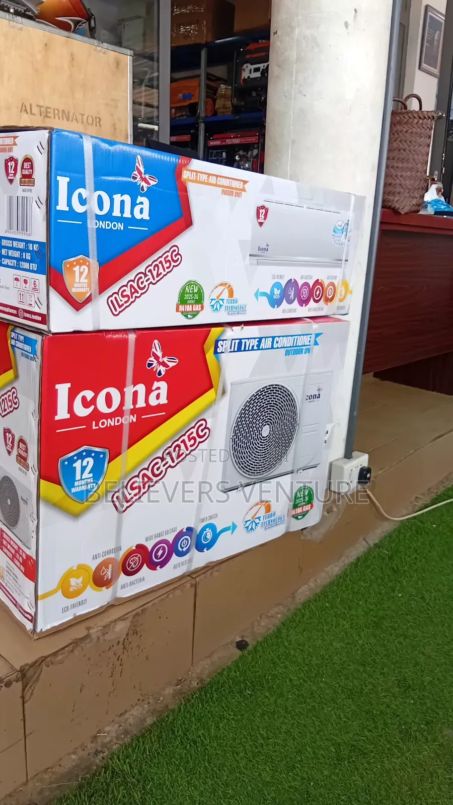 Icona 1.5hp Wall Split Air Conditioner 1.5hp Ac
