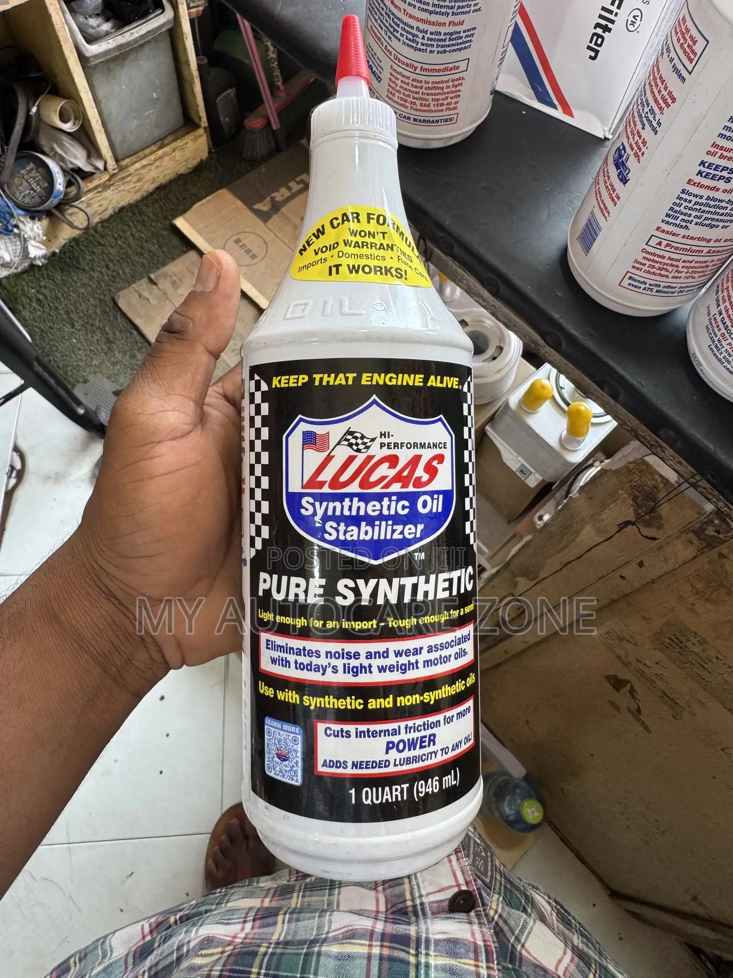 Lucas Pure Synthetic Oil Stabilizer