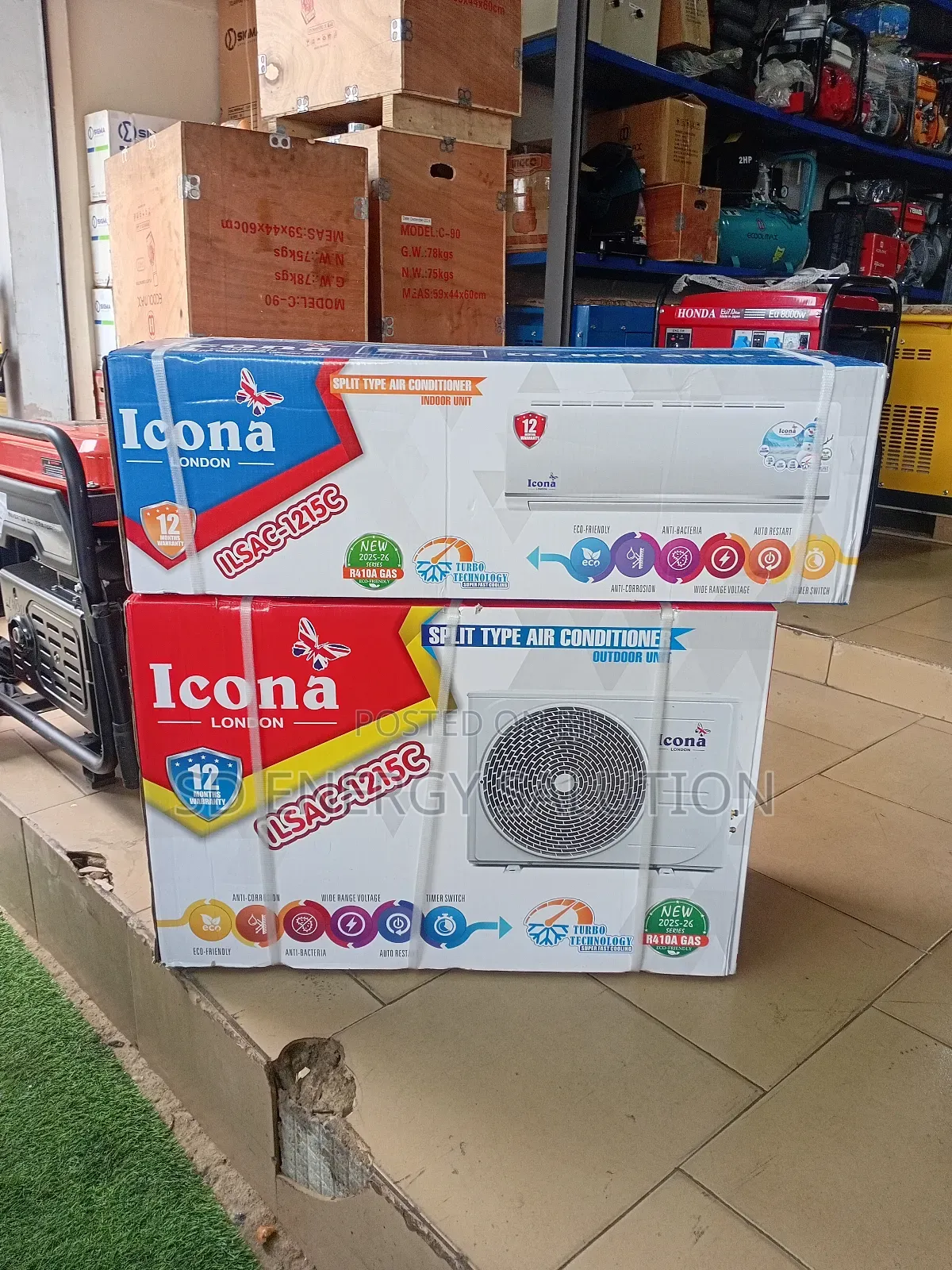 Icona 1.5hp Air Conditioner – Fast Cooling Power