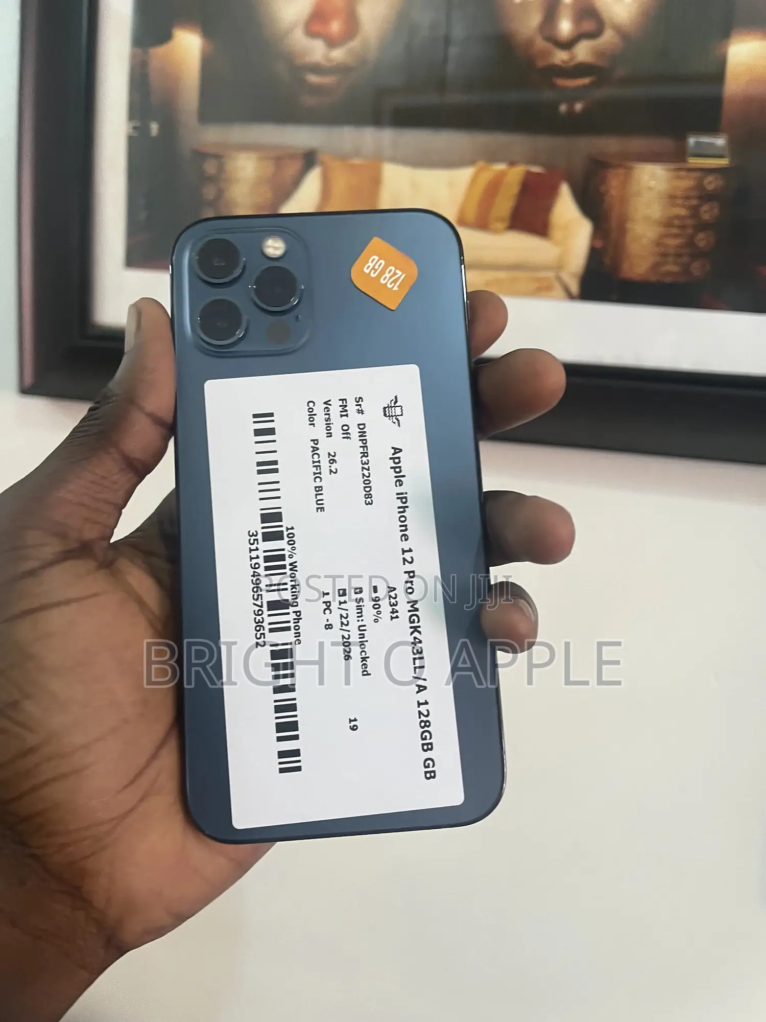 New Apple iPhone 12 Pro 128 GB Blue