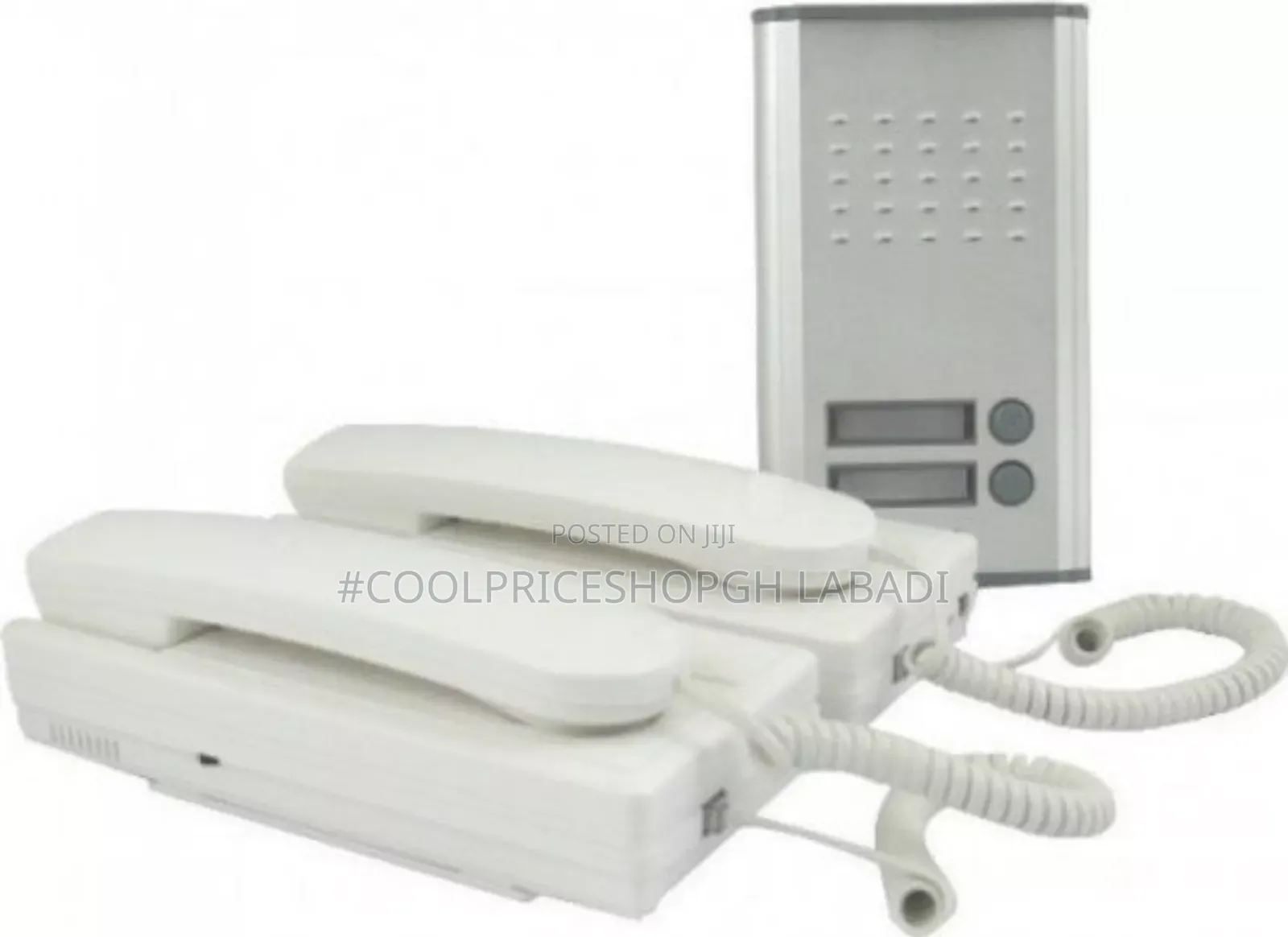 Dual Telephone Audio Intercom Doorphone