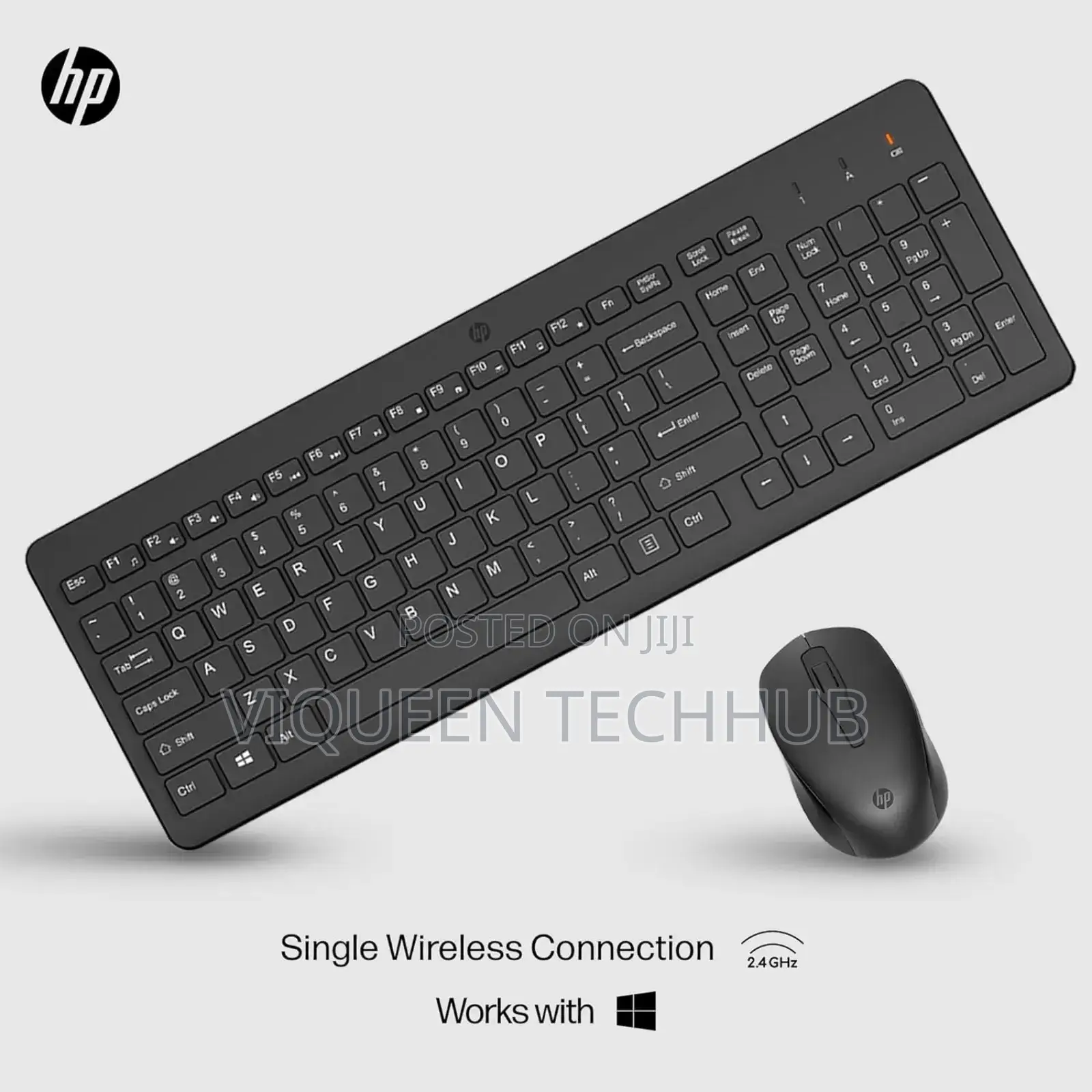 Hp Wireless Keyboard Mouse H-528 (2.4g)